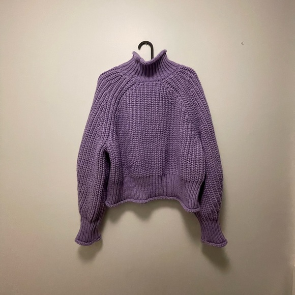H&M Purple Knit Sweater - Picture 4 of 5